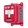 SGX-32SK1-SC  SGX32 Series Explosion Proof Manual Pull Station, Dual Action, DPDT, Red view 1