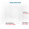 Suspension Photography Tank - High-Clarity Shallow Acrylic Water Box for Professional Floating Object & Product Photography(40x20x40cm/15.7x8x15.7in) view 2
