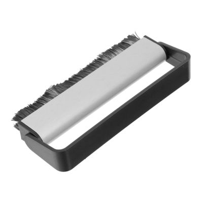 UKCOCO 1Pc Record Cleaning Brush Static Cleaner for Turntable Record Player Safe Silver Essential for Record Care