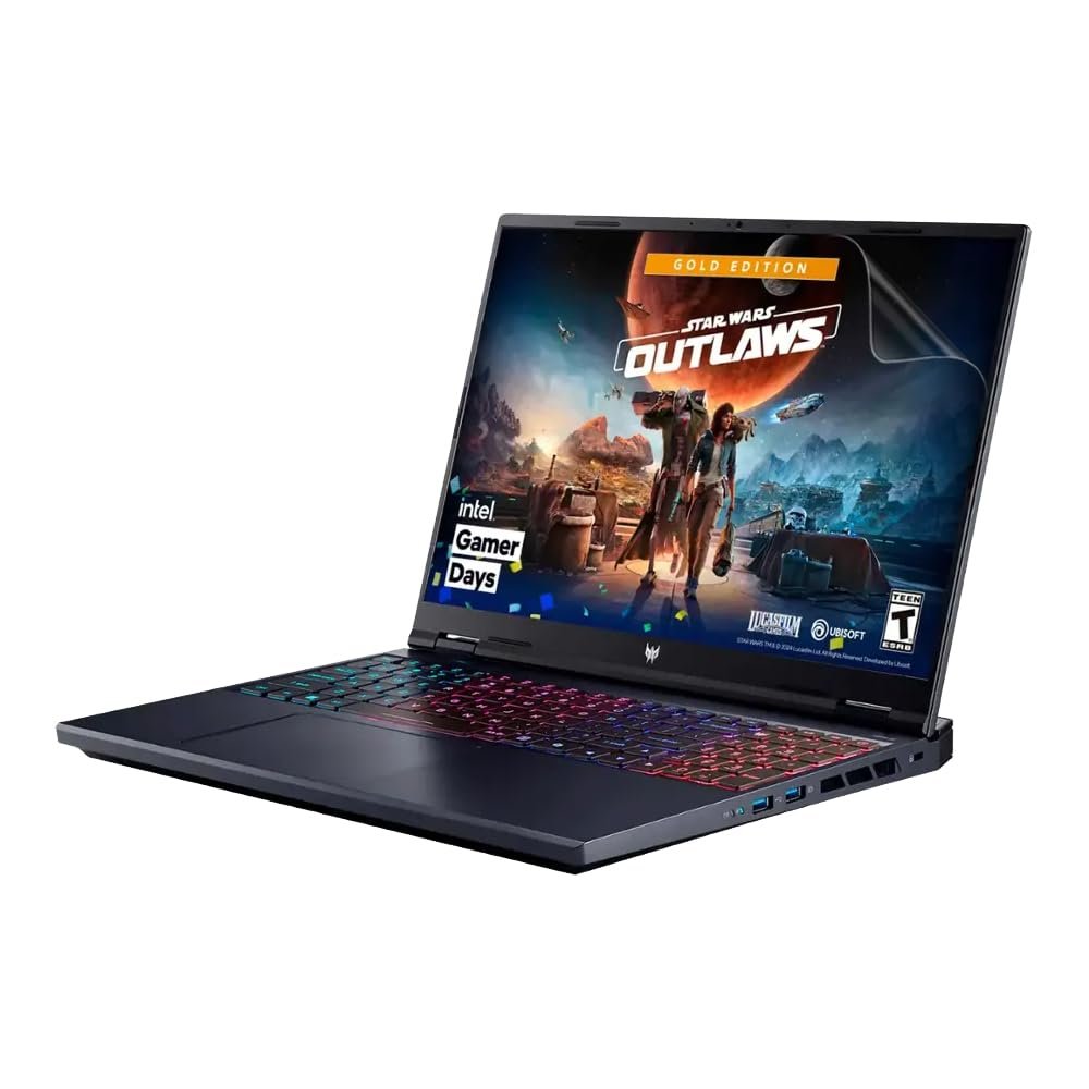 Artemis Shields Matte Anti Glare Screen Protector For Acer Predator Helios Neo 16 WUXGA IPS Gaming Laptop PHN16-72-99PA 2 Pack From