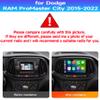 8CORE 8+128GB Radio for Dodge RAM ProMaster City 2015-2022 Android 13 9" IPS Touch Screen, Car Stereo with CarPlay & Android Auto, GPS Navigation DSP SWC 5G WiFi Camera view 2