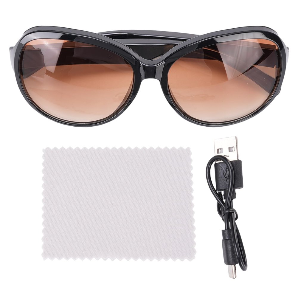 ariarly Smart Bluetooth Glasses AI Translator Smart Glasses 144 Languages Translation Bluetooth 5.4 Sunglasses Touch Control Built in Mic Speakers IP65 Unisex