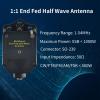 1:1 Balun Antenna 1000W 1-54MHz HF Antenna Balun WOOKLEA CW FM AM FT4 FT8 SSB FT8,4 Band 8 Band Half Wave Radio Antenna Suitable for Outdoor view 2