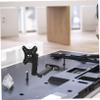 Angoily Studless Tv Mount Adjustable Height Monitor Stand Flat Screen Tv Wall Mount view 4