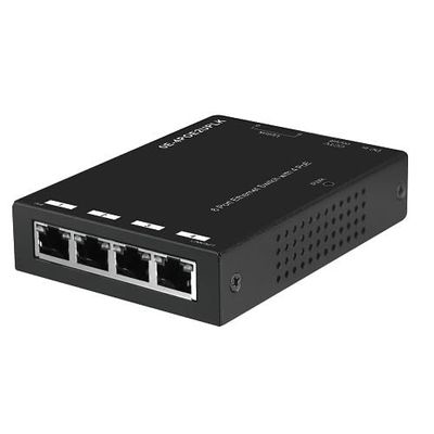 0E-4POE2UPLK 6-Port Fast Ethernet PoE Switch, 4-Port PoE + 2-Port Uplink