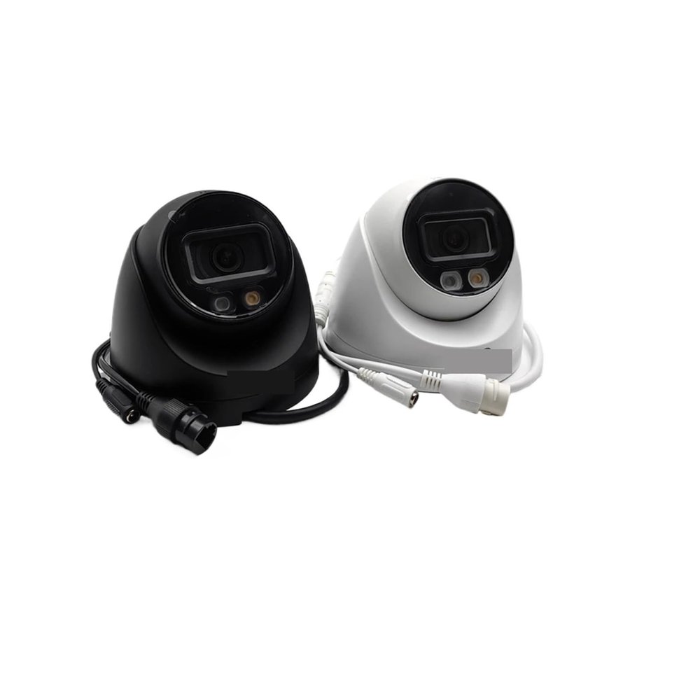 JUCFRDNJ 4/8MP IP67 Built-in Mic SMD Plus Smart Dual Light Eyeball Wiz Sense Network Camera(3.6mm,8MP Black)