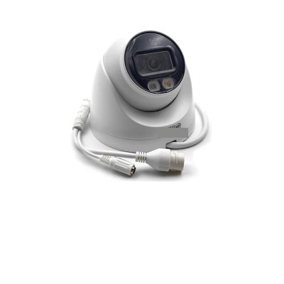 JUCFRDNJ 4/8MP IP67 Built-in Mic SMD Plus Smart Dual Light Eyeball Wiz Sense Network Camera(3.6mm,8MP White)