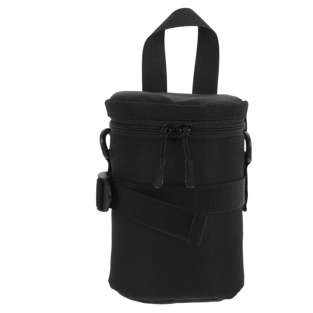 KALLORY Camera Lens Bag Lens Storage Pouch Compact Camera Lens Protector for DSLR Photography Durable Practical Design for Safe Lens Carrying