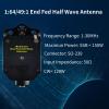 End Fed Antenna, 1-30MHz 150W End Fed Half Wave HF Radio Antenna WOOKLEA CW FM AM FT4 FT8 SSB, Portable End Fed Antenna 4 Band 8 Band for Outdoor 1:64 1:49 view 2