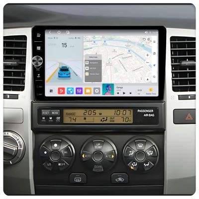 Car Stereo for Toyota 4Runner 2003-2009 Radio Upgrade Head Unit with Knob 8-Core 2+32GB 9" Touch Screen with Car-Play Android Auto/SWC/FM/Cooling Fan
