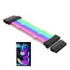 VCALDGFZ RGB Extension Cable Fan ARGBPower Extension Cable kit for Motherboard ATX 24-pin PCI-E GPU(Motherboard 24P) view 1