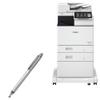 BoxWave Stylus Pen Compatible with Canon imageRUNNER Advance DX C478iFZ - DualTip Capacitive Stylus, Fiber Tip Disc Tip Capacitive Stylus Pen - Metallic Silver view 1