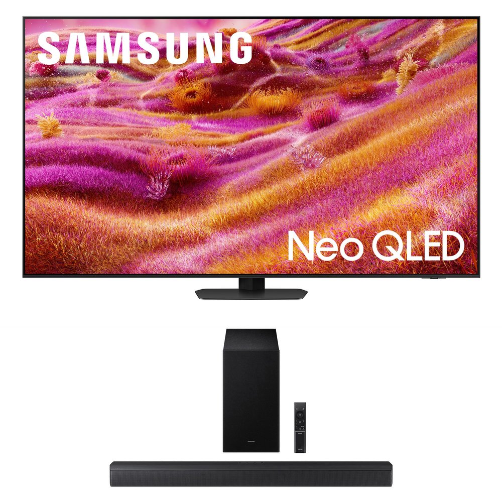 SAMSUNG QN55QN90FAFXZA 55 Inch Neo QLED 4K QN90F Vision AI Smart TV with a HW-B630F B-Series Soundbar 3.1 Ch and Subwoofer with Dolby Audio (2025)