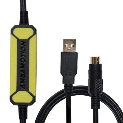 ATUUKOPC USB-SC09-FX for PLC Programming Cable Compatible FX-USB-AW Immunity FX2N/FX1N/FX0N/FX0S/FX1S/FX3U