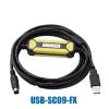 ATUUKOPC USB-SC09-FX for PLC Programming Cable Compatible FX-USB-AW Immunity FX2N/FX1N/FX0N/FX0S/FX1S/FX3U view 2