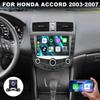 Car Radio Stereo for Honda Accord 2003 2004 2005 2006 2007 Android 14 9 inch HD Touch Screen Mirror Link GPS Navi Head Unit w/WiFi Bluetooth USB FM Car Audio Steering Wheel Controls, 2+32G view 2