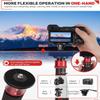 IFOOTAGE Monopod Cobra 3 C180F, 71" Professional Carbon Fiber Monopod for Cameras, Max Load 17.64 lbs, New and Good Item with Defective Box view 2