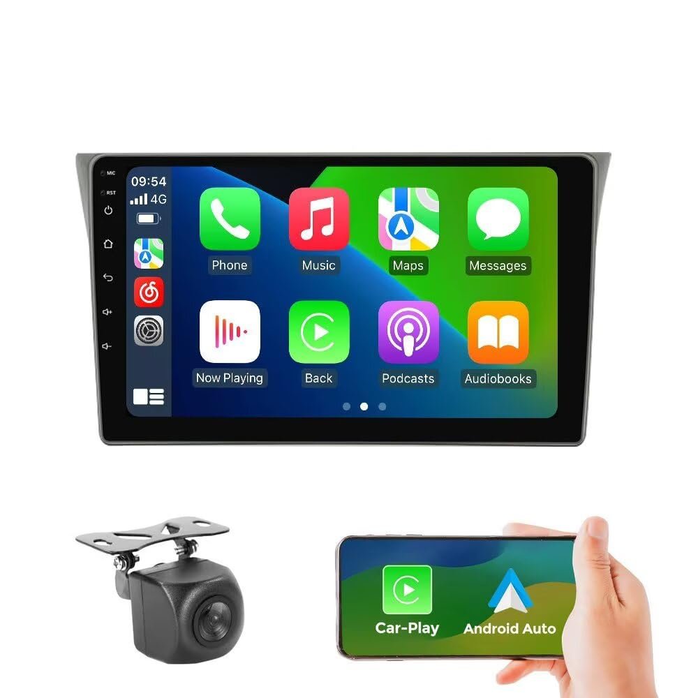 Car Stereo for 2002-2007 Subaru Impreza WRX Radio Upgrade Dash Kit,2+32GB 9" IPS Touch Screen GPS Navigation Head Unit with Car-Play & Android Auto/SWC/Rear View
