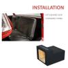 12" Single Sealed L7T sub Box, fits 1978-1987 Chevy el Camino Speaker Box car Audio view 3