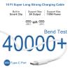 10FT Mac Book Pro Air Charger, Long Type C Charging Cable with 118W 96W 87W 61W USB Type C(USB-C) Fast Power Adapter, Compatible with MacBook Air Pro and All USB-C Devices view 2