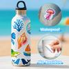 102PCS Cute Ocean Beach Stickers,Aesthetic Stickers Waterproof Vinyl Decal for Girl Teen Adult Student Water Bottle Laptop Phone Computer Skateboard Luggage Notebook view 4
