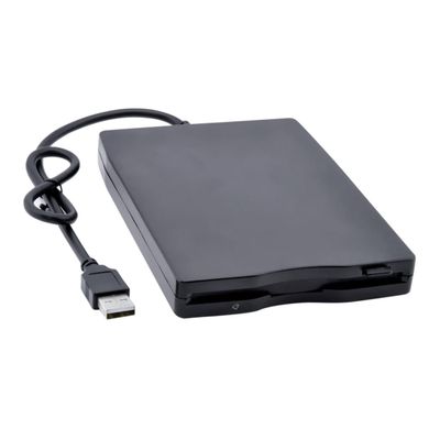 Holibanna Portable USB Floppy Disk Drive External USB Drive for Laptops High Data Transfer Speed Easy to Use with No Drivers Needed Compact and Lightweight for Travel