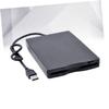 Holibanna Portable USB Floppy Disk Drive External USB Drive for Laptops High Data Transfer Speed Easy to Use with No Drivers Needed Compact and Lightweight for Travel view 4