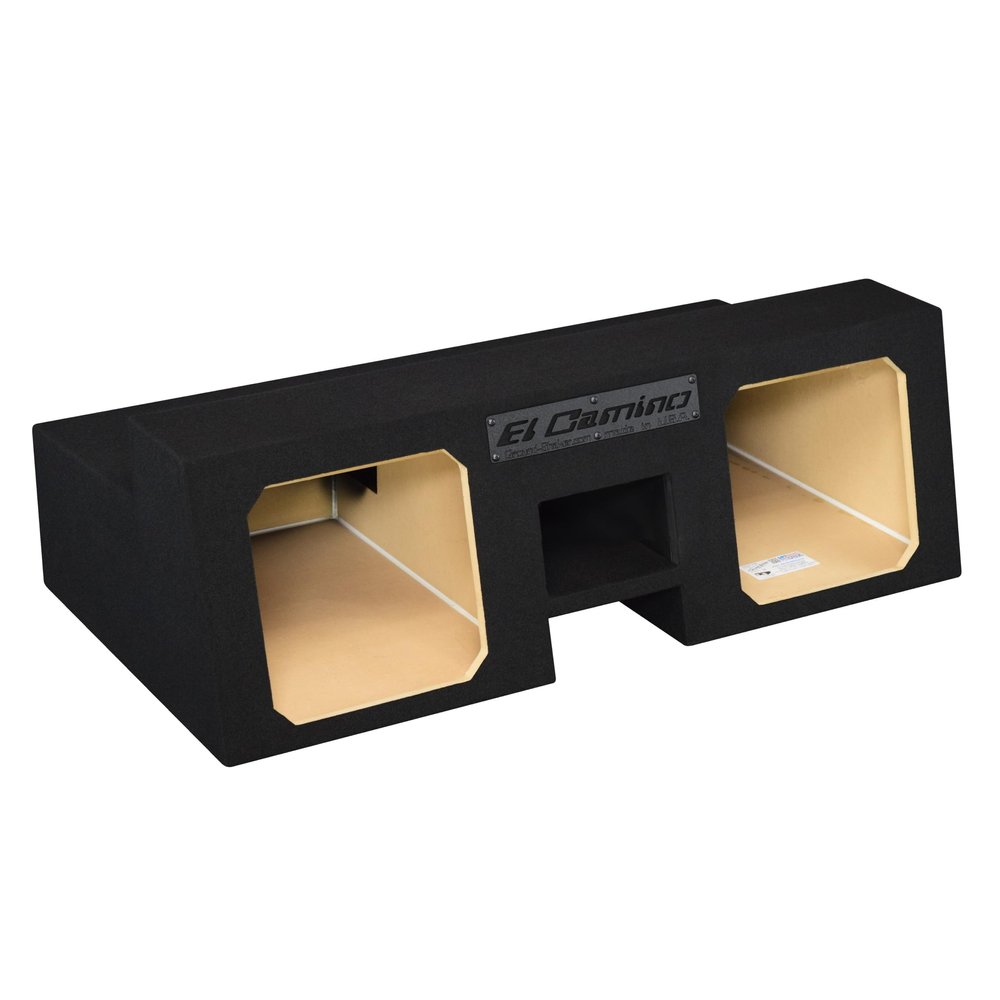 12" Dual ported Solo baric sub Box, fits 78-87 Chevy el Camino car Audio Speaker Box subwoofer Enclosure