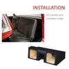 12" Dual ported Solo baric sub Box, fits 78-87 Chevy el Camino car Audio Speaker Box subwoofer Enclosure view 4