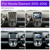 10 Inch Car Stereo for Honda Element 2003 2004 2005 2006 Android 14 w/CarPlay Auto Bluetooth Car Radio, Touch Screen FM Radio Mirror Link USB EQ AHD Mic Audio Receiver Backup Camera 4+64G view 2