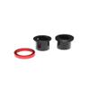 25mm 30mm Carbon Tube Machine Arm Quick Disassembly Component Folding Piece Plant Protection Aerial Photography Monitoring Drone(25mm Black) view 3