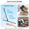 accrosoo Keyboard Case for 11-10.9 inch iPad Air M3/M2, Air 5/4 th, Pro (M5/M4/4/3/2/1 Gen) Ultra-Light Premium Leather Protective view 2