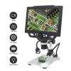 JOEBO Microscope Kit 9-Inch HD Digital Microscope for Magnification 1600X Digital Electronic Microscope with LED Light Microscope Lens Adapters(Power Supply) view 2
