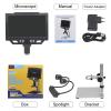 JOEBO Microscope Kit 9-Inch HD Digital Microscope for Magnification 1600X Digital Electronic Microscope with LED Light Microscope Lens Adapters(Power Supply) view 4