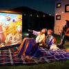 Portable Desktop Projection Screen,Portable Projector ScreenMobile Projection Screen, Lightweight Carry Durable Easy Pull Out System For Schools Meeting Conference Indoor Outdoor Use(16:9,30") view 4