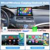 10.1inch Android Radio Stereo with Apple Carplay & Android Auto & Mirrorlink,in-Dash GPS Navigation 5G WiFi Bluetooth 2 USB,Rear Camera,Universal Touch Screen for Car Stereo Upgraded 2+32GB view 3