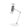 ADBWEKKF AP-7L 4.7"-12.9" Tablet Mount Phone Clamp Holder Desk Table Top Aluminum Thick Base Strong Full Motion(Silver) view 1