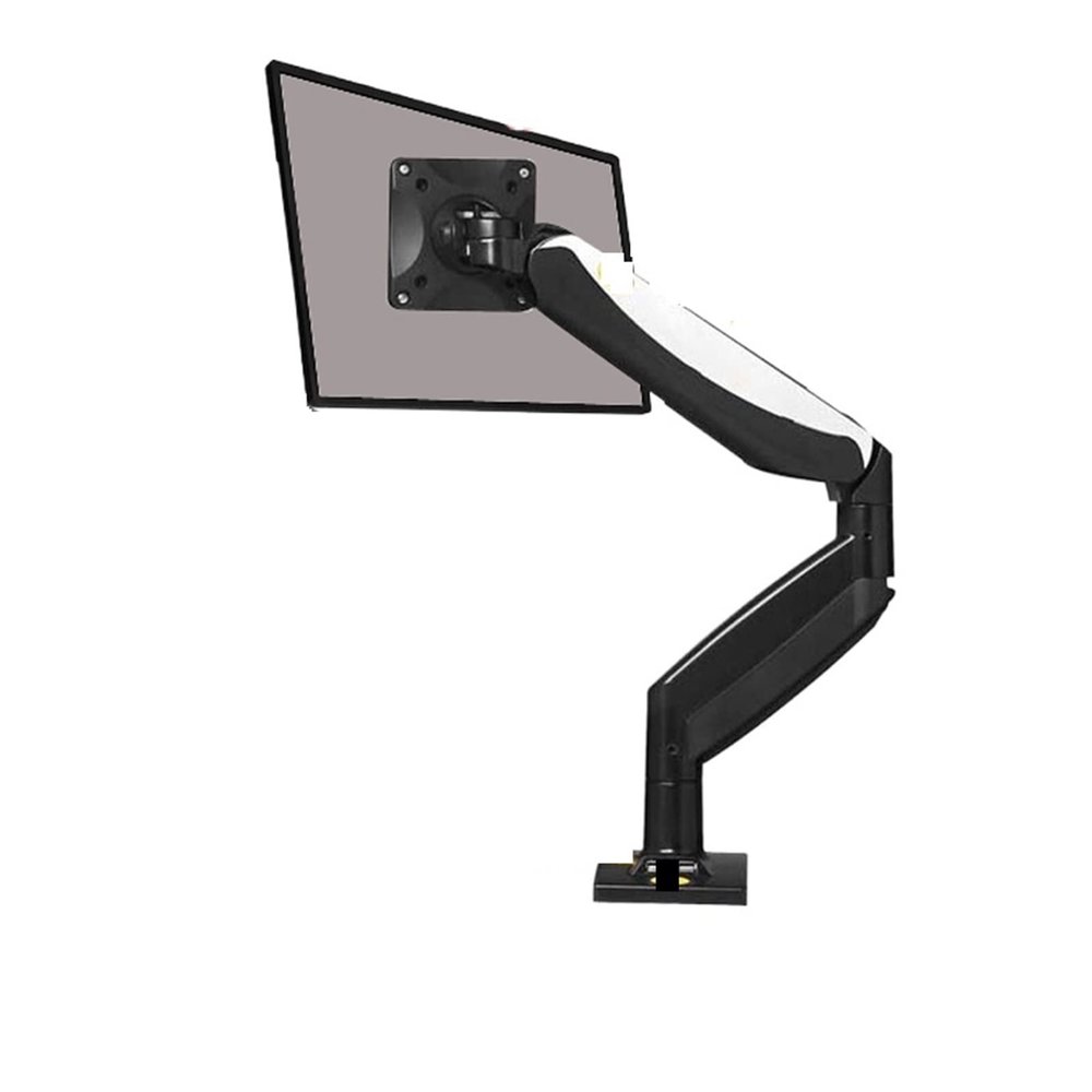 ADBWEKKF 22-32" F85A with 2 USB3 360 Rotate Mechanical Spring LCD Desktop Mount Tv Table Monitor Screen Desk Support Holder Bracket