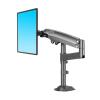 ADBWEKKF H100 22-35" Monitor Holder Arm Gas Spring Full Motion LCD TV Mount 2-12kg Dual Arm Clamp Bracket(80-120mm Grommet) view 1