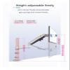 ADBWEKKF H100 22-35" Monitor Holder Arm Gas Spring Full Motion LCD TV Mount 2-12kg Dual Arm Clamp Bracket(80-120mm Grommet) view 3