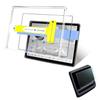 [15.4inch Clear Glass] MODUFY Tesla Highland & Juniper Front & Rear Screen Protective Glass Set with Application Kit (High Hardness/Transparent/Anti-Scratch/Clear/Fingerprint/Shockproof/9H/Tesla/Model3/ModelY) view 1