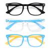 CHEERS DEVICES Blue Light Glasses for Kids Boys Girls - 3 Pack Computer Glasses with Unbreakable Frame and Anti-Glare - blue light glasses for girls (Age 6-9) view 1