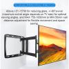 ADBWEKKF BEISHI 50-80'' TV Wall Mount Bracket Angle Adjustable 4 Arms Stronger TV Bracket UP to 80kg VESA 100 * 100~600 * 400(WMX004) view 4