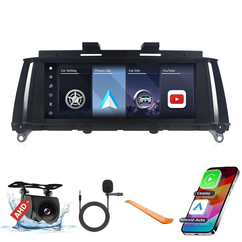 for BMW X3/X4 2013-2017 NBT 8.8" Car CarPlay Android Auto Navigation Stereo GPS Radio Display IPS Touchscreen Headunit Tablet Media Player