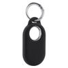 BlingKingdom Samsung Galaxy Smart Tag 2 Case SmartTag2 Cover Silicone SmartTag2 Holder with Keychain for Pet Collar Key Bag Luggage (Black) view 1