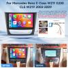 2G+64G for Mercedes Benz E Class W211 E200 CLS W219 2002-2009 Car Radio with Wireless Carplay/Android Auto, 9 Inch Touch Screen Stereo, Bluetooth, GPS, SWC+ Backup Camera view 2