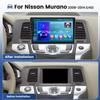 Surakey Car Stereo for Nissan Murano Z51 2008-2014 Upgrade Radio, 4GB+64GB Android 13 for Carplay 9 inch HD Touch Screen with Android Auto, 4 Core, AHD Backup Camera Mirror Link GPS WiFi FM RDS view 2