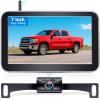 10-Mins Easy Install Wireless Backup Camera: HD 1080P 7 Inch Monitor Clear Auto Night Vision up to 33ft - Rear View Camera for Trucks, Pickups, SUVs Towing & Reversing view 1