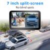 10-Mins Easy Install Wireless Backup Camera: HD 1080P 7 Inch Monitor Clear Auto Night Vision up to 33ft - Rear View Camera for Trucks, Pickups, SUVs Towing & Reversing view 4