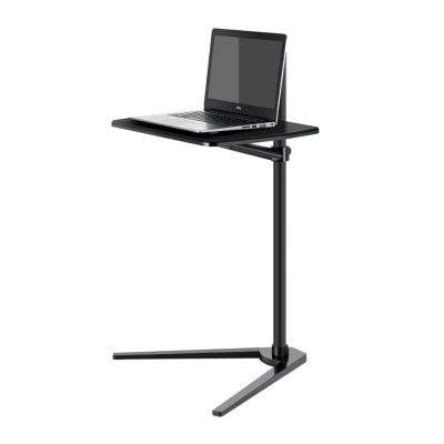 ADBWEKKF UP-8T Multifunction 3in1 Computer Floor Stand for All Laptop/Tablet PC/Smartphone Holder Height/Angle Adjustable with Mouse Tray(UP-8T-BLACK)